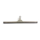 18" Stainless Steel Window Squeegee with Rubber Blade